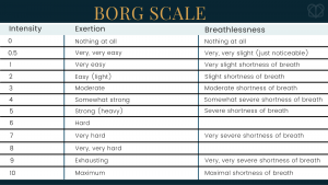 Borg scale