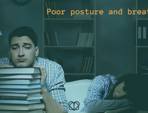 What grade would you give your poor posture during your exam revision?!